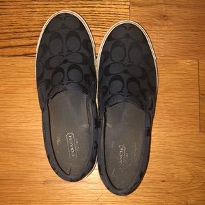 Coach slip-ons